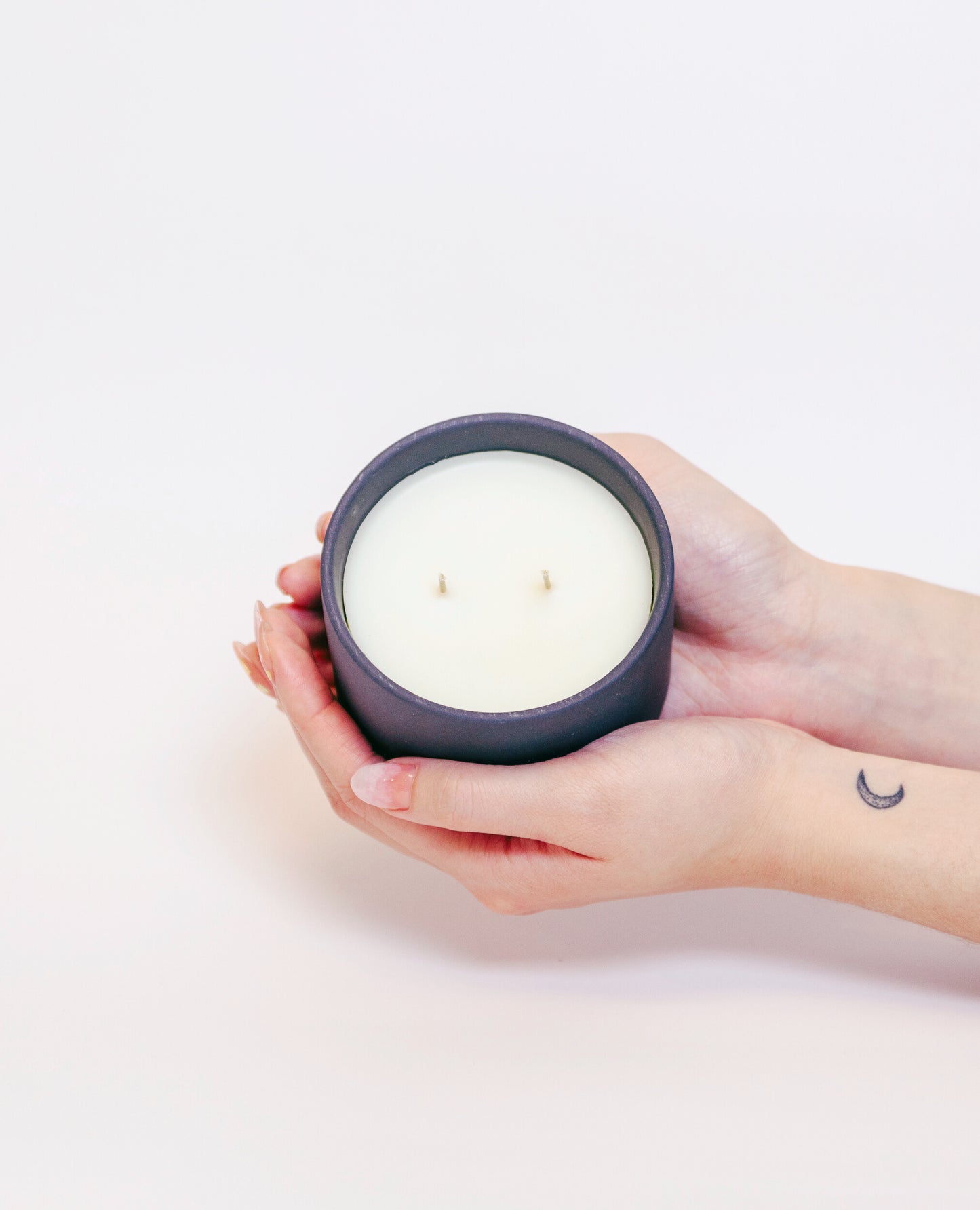 Salted Papaya + Pink Hibiscus Scented Ceramic Candle