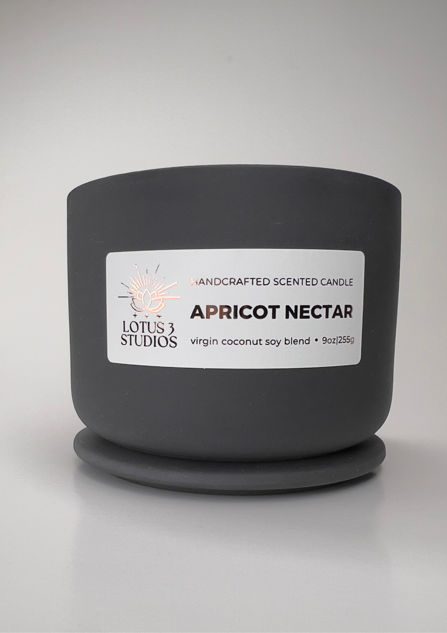 Apricot Nectar Scented Ceramic Candle