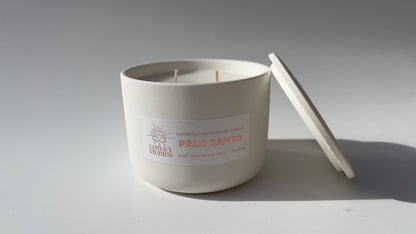 Palo Santo Scented Ceramic Candle