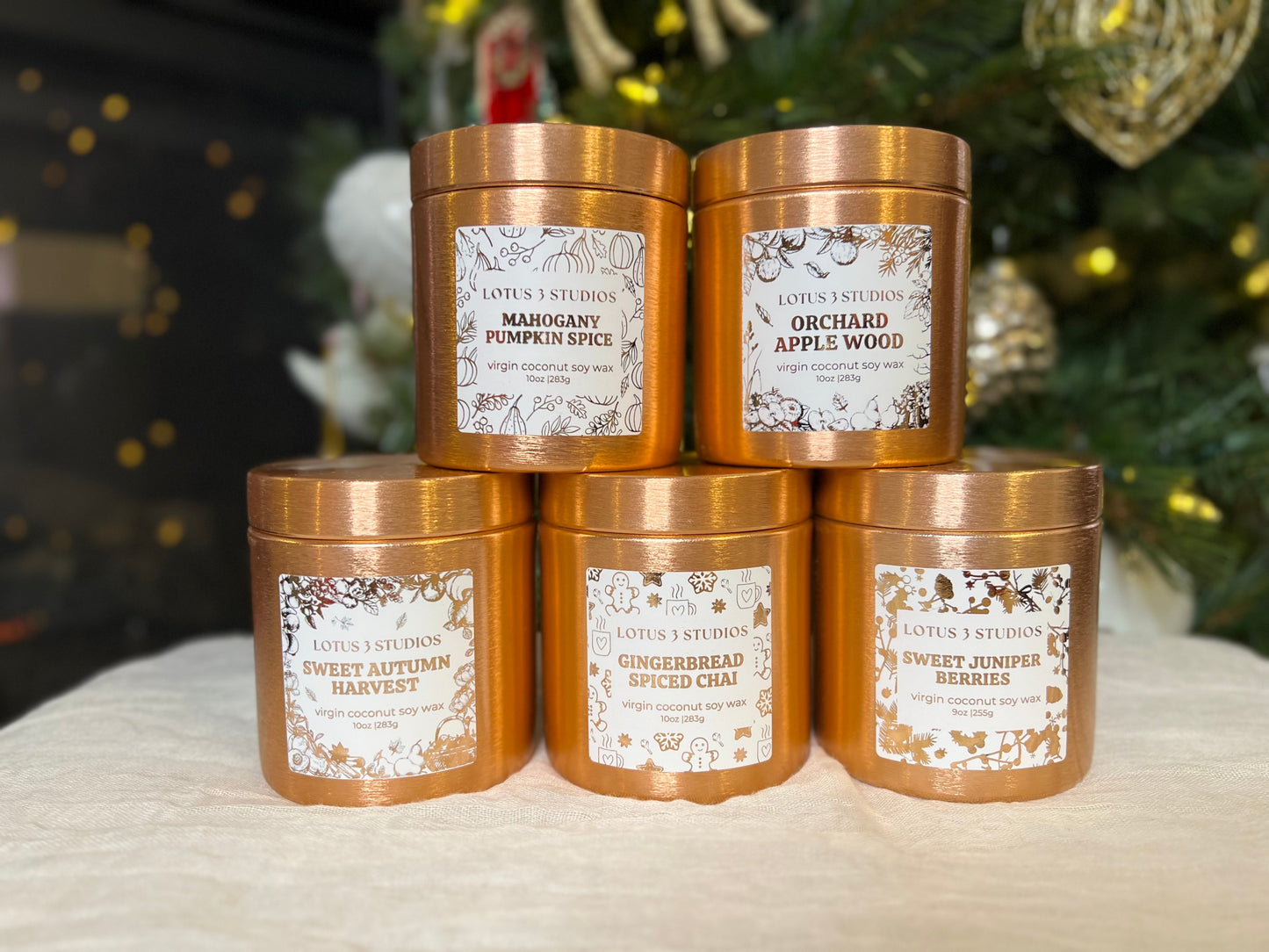 Gingerbread Spiced Chai | 10oz Rose Gold Tin