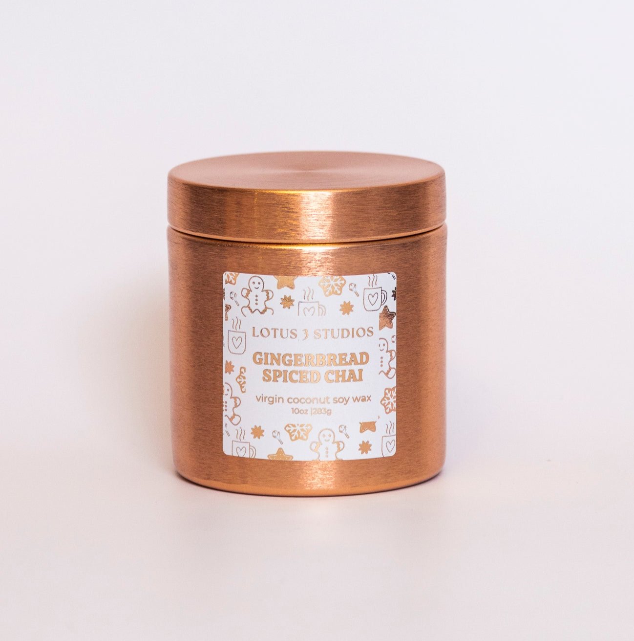 Gingerbread Spiced Chai | 10oz Rose Gold Tin